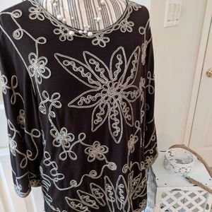 Once Again Brown Women's Blouse